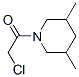 158890-34-7,Piperidine, 1-(chloroacetyl)-3,5-dimethyl- (9CI)
