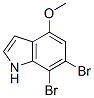 158920-11-7,6,7-DIBROMO-4-METHOXY-1H-INDOLE