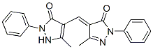 15900-11-5,4-[(1,5-dihydro-3-methyl-5-oxo-1-phenyl-4H-pyrazol-4-ylidene)methyl]-1,2-dihydro-5-methyl-2-phenyl-3H-pyrazol-3-one