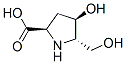 159247-18-4,D-Proline, 4-hydroxy-5-(hydroxymethyl)-, (4R,5S)- (9CI)