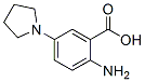 159526-21-3,Benzoic acid, 2-amino-5-(1-pyrrolidinyl)- (9CI)