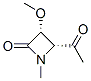 159597-50-9,2-Azetidinone, 4-acetyl-3-methoxy-1-methyl-, cis- (9CI)