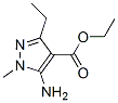 159709-52-1,1H-Pyrazole-4-carboxylicacid,5-amino-3-ethyl-1-methyl-,ethylester(9CI)