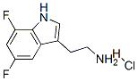 159730-14-0,2-(5,7-DIFLUORO-1H-INDOL-3-YL)-ETHYLAMINE HYDROCHLORIDE