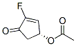 159752-17-7,2-Cyclopenten-1-one,4-(acetyloxy)-2-fluoro-,(R)-(9CI)
