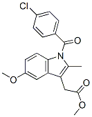 1601-18-9,methyl 1-(4-chlorobenzoyl)-5-methoxy-2-methyl-1H-indole-3-acetate