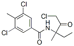 160171-18-6,3,5-dichloro-N-(1-chloro-3-methyl-2-oxo-pentan-3-yl)-4-methyl-benzamide