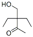 160193-85-1,2-Pentanone, 3-ethyl-3-(hydroxymethyl)- (9CI)