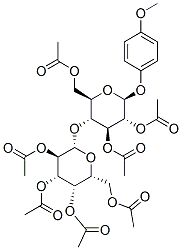 160227-12-3,4-Methoxyphenyl 4-O-(2,3,4,6-Tetra-O-acetyl-beta-D-galactopyranosyl)-2,3,6-tri-O-acetyl-beta-D-glucopyranoside