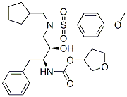 160231-42-5,[(3S)-oxolan-3-yl] N-[(2S,3R)-4-[cyclopentylmethyl-(4-methoxyphenyl)su lfonyl-amino]-3-hydroxy-1-phenyl-butan-2-yl]carbamate