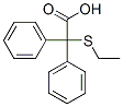 16036-85-4,2-ETHYLTHIO-2,2-DIPHENYLACETIC ACID