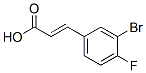 160434-49-1,3-BROMO-4-FLUOROCINNAMIC ACID