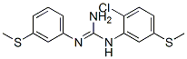 160754-78-9,N-(2-Chloro-5-methylsulfanyl-phenyl)-N''-(3-methylsulfanyl-phenyl)-guanidine