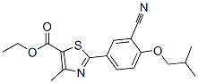 160844-75-7,Ethyl 2-(3-cyano-4-isobutoxyphenyl)-4-methyl-5-thiazolecarboxylate