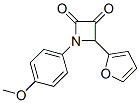 160947-56-8,4-(2-FURANYL)-1-(4-METHOXYPHENYL)-2,3-AZETIDINEDIONE