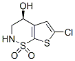 160982-16-1,(S)-6-CHLORO-1,1-DIOXO-1,2,3,4-TETRAHYDRO-1LAMBDA*6*-THIENO[3,2-E][1,2]THIAZIN-4-OL