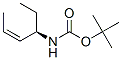 160983-63-1,Carbamic acid, (1-ethyl-2-butenyl)-, 1,1-dimethylethyl ester, [R-(Z)]- (9CI)