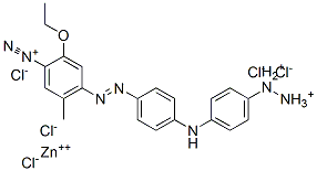 16103-04-1,6-(4-(4-diazonioanilino)phenylazo)-4-ethoxytoluene-3-diazonium zinc chloride