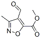 161126-53-0,5-Isoxazolecarboxylicacid,4-formyl-3-methyl-,methylester(9CI)