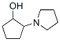 161193-33-5,Cyclopentanol, 2-(1-pyrrolidinyl)- (9CI)