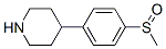 161610-00-0,4-(4-METHANESULFINYL-PHENYL)-PIPERIDINE