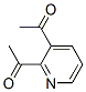 16174-40-6,Ethanone, 1,1-(2,3-pyridinediyl)bis- (9CI)