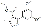 161838-23-9,4-Isoxazolecarboxylicacid,5-(3,5-dimethoxyphenyl)-3-methyl-,ethylester(9CI)