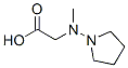 161975-85-5,Glycine, N-methyl-N-1-pyrrolidinyl- (9CI)