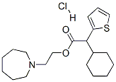 16199-90-9,2-(hexahydro-1H-azepin-1-yl)ethyl alpha-cyclohexylthiophen-2-acetate hydrochloride