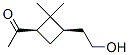 162061-50-9,Ethanone, 1-[3-(2-hydroxyethyl)-2,2-dimethylcyclobutyl]-, (1R-cis)- (9CI)