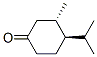 162128-14-5,Cyclohexanone, 3-methyl-4-(1-methylethyl)-, trans- (9CI)
