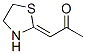 162149-38-4,2-Propanone, 1-(2-thiazolidinylidene)-, (Z)- (9CI)