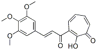 162151-83-9,2,4,6-CYCLOHEPTATRIEN-1-ONE, 2-HYDROXY-3-[1-OXO-3-(3,4,5-TRIMETHOXYPHENYL)-2-PROPENYL]-