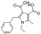162152-03-6,2-benzyl-1-ethyl-5-methyl-pyrrole-3,4-dicarboxylic acid