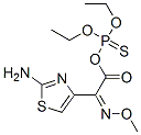 162208-27-7,4-THIAZOLEACETIC ACID, 2-AMINO-ALPHA-(METHOXYIMINO)-, (AZ)-, ANHYDRIDE WITH O,O-DIETHYL HYDROGEN PHOSPHOROTHIOATE
