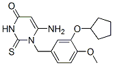 162279-51-8,6-AMINO-1-[3-(CYCLOPENTYLOXY)-4-METHOXYBENZYL]-2-THIOXO-2,3-DIHYDROPYRIMIDIN-4(1H)-ONE