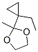 16278-06-1,1,3-Dioxolane,  2-(1-ethylcyclopropyl)-2-methyl-