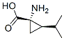 162871-02-5,Cyclopropanecarboxylic acid, 1-amino-2-(1-methylethyl)-, (1S-cis)- (9CI)