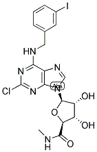 163042-96-4,1-[2-CHLORO-6-[[(3-IODOPHENYL)METHYL]AMINO]-9H-PURIN-9-YL]-1-DEOXY-N-METHYL-BETA-D-RIBOFURANURONAMIDE