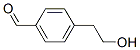 163164-47-4,Benzaldehyde, 4-(2-hydroxyethyl)- (9CI)