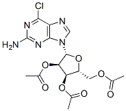 16321-99-6,ACETIC ACID (2R,3R,4R,5R)-3,4-DIACETOXY-5-(2-AMINO-6-CHLORO-PURIN-9-YL)-TETRAHYDRO-FURAN-2-YLMETHYL ESTER