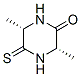 163279-29-6,Piperazinone, 3,6-dimethyl-5-thioxo-, (3S-cis)- (9CI)