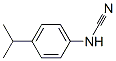 163805-10-5,Cyanamide, [4-(1-methylethyl)phenyl]- (9CI)