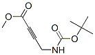 163852-55-9,2-Butynoicacid,4-[[(1,1-dimethylethoxy)carbonyl]amino]-,methylester(9CI)