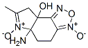 164355-85-5,8aH-Pyrrolo[3,2-e]-2,1,3-benzoxadiazol-8a-ol,5a-amino-4,5,5a,8-tetrahydro-7-methyl-,3,6-dioxide(9CI)
