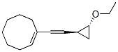 164386-10-1,Cyclooctene, 1-[(2-ethoxycyclopropyl)ethynyl]-, trans- (9CI)
