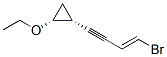 164386-14-5,Cyclopropane, 1-(4-bromo-3-buten-1-ynyl)-2-ethoxy-, [1alpha(E),2ba]- (9CI)