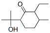 165327-19-5,Cyclohexanone,  2-ethyl-6-(1-hydroxy-1-methylethyl)-3-methyl-