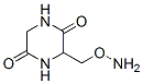 16561-95-8,2,5-Piperazinedione,  3-[(aminooxy)methyl]-