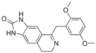 165615-84-9,2H-Imidazo[4,5-g]isoquinolin-2-one,  5-[(2,5-dimethoxyphenyl)methyl]-1,3,7,8-tetrahydro-